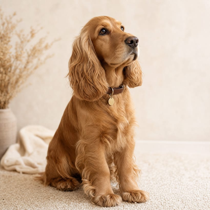 Renewell product and happy dog