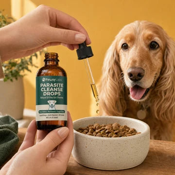 Renewell product and happy dog